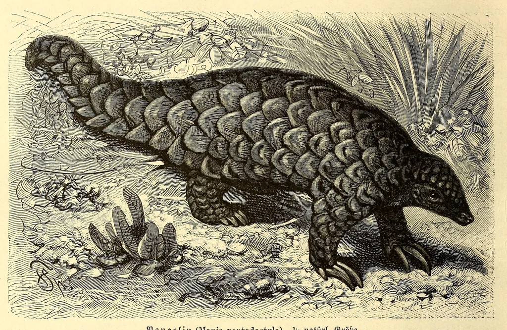 An illustration from Brehms Tierleben : allgemeine Kunde des Tierreichs : mit 1800 Abbildungen im Text, 9 Karten und 180 Tafeln in Farbendruck und Holzschnitt, 1890, leaf 758