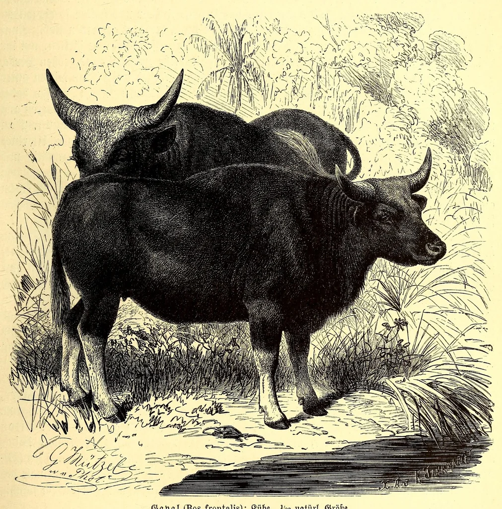 An illustration from Brehms Tierleben : allgemeine Kunde des Tierreichs : mit 1800 Abbildungen im Text, 9 Karten und 180 Tafeln in Farbendruck und Holzschnitt, 1890, leaf 329