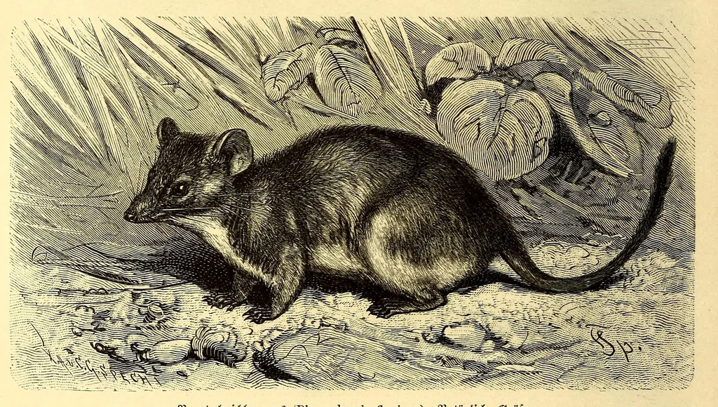 An illustration from Brehms Tierleben : allgemeine Kunde des Tierreichs : mit 1800 Abbildungen im Text, 9 Karten und 180 Tafeln in Farbendruck und Holzschnitt, 1890, leaf 774