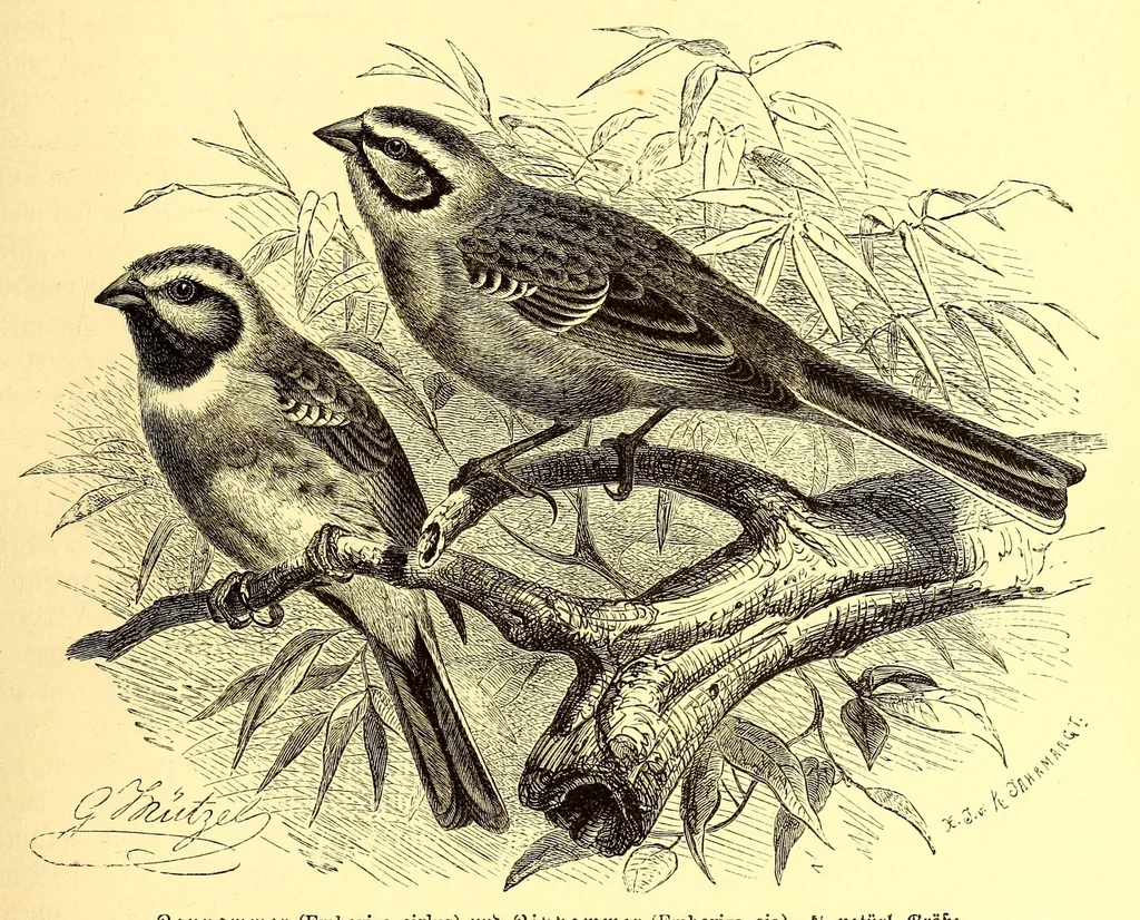 An illustration from Brehms Tierleben : allgemeine Kunde des Tierreichs : mit 1800 Abbildungen im Text, 9 Karten und 180 Tafeln in Farbendruck und Holzschnitt, 1890, leaf 391