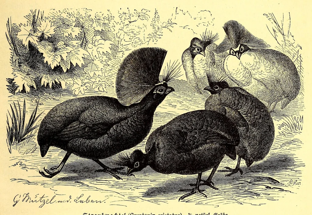 An illustration from Brehms Tierleben : allgemeine Kunde des Tierreichs : mit 1800 Abbildungen im Text, 9 Karten und 180 Tafeln in Farbendruck und Holzschnitt, 1890, leaf 623