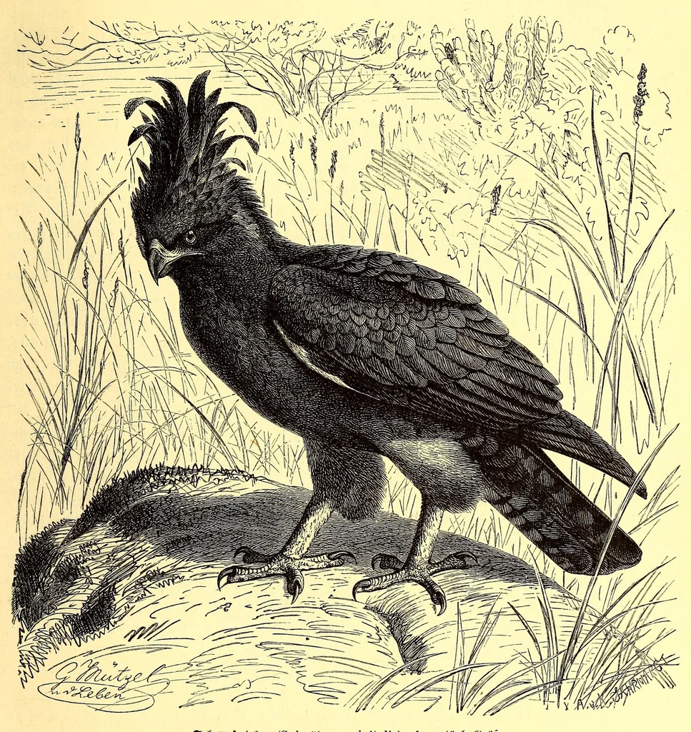 An illustration from Brehms Tierleben : allgemeine Kunde des Tierreichs : mit 1800 Abbildungen im Text, 9 Karten und 180 Tafeln in Farbendruck und Holzschnitt, 1890, leaf 409