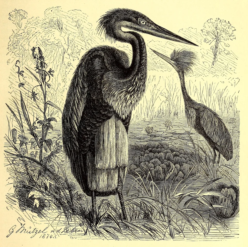 An illustration from Brehms Tierleben : allgemeine Kunde des Tierreichs : mit 1800 Abbildungen im Text, 9 Karten und 180 Tafeln in Farbendruck und Holzschnitt, 1890, leaf 541