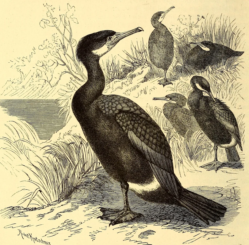 An illustration from Brehms Tierleben : allgemeine Kunde des Tierreichs : mit 1800 Abbildungen im Text, 9 Karten und 180 Tafeln in Farbendruck und Holzschnitt, 1890, leaf 610
