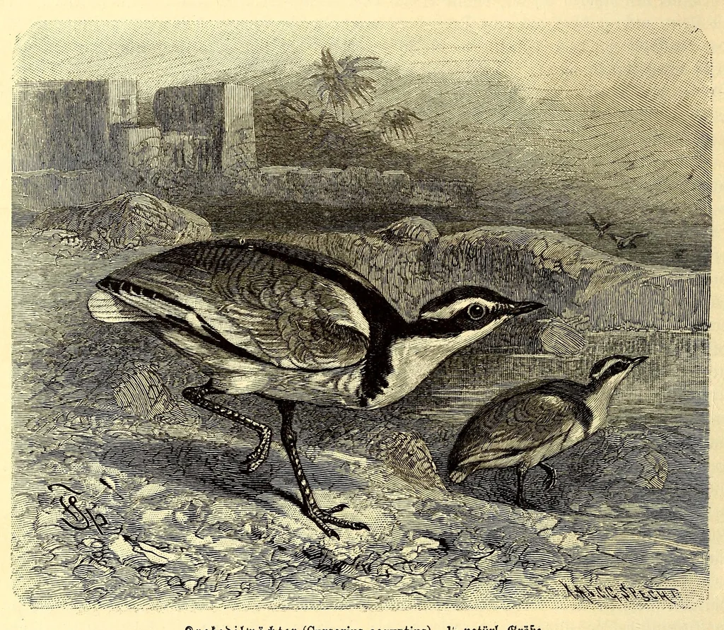 An illustration from Brehms Tierleben : allgemeine Kunde des Tierreichs : mit 1800 Abbildungen im Text, 9 Karten und 180 Tafeln in Farbendruck und Holzschnitt, 1890, leaf 96