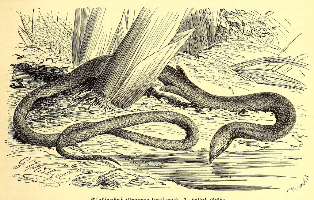 An illustration from Brehms Tierleben : allgemeine Kunde des Tierreichs : mit 1800 Abbildungen im Text, 9 Karten und 180 Tafeln in Farbendruck und Holzschnitt, 1890, leaf 67