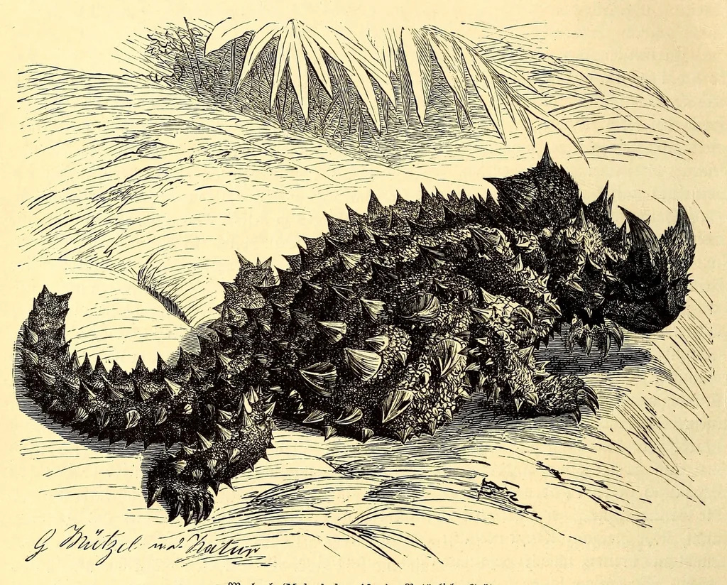 An illustration from Brehms Tierleben : allgemeine Kunde des Tierreichs : mit 1800 Abbildungen im Text, 9 Karten und 180 Tafeln in Farbendruck und Holzschnitt, 1890, leaf 94