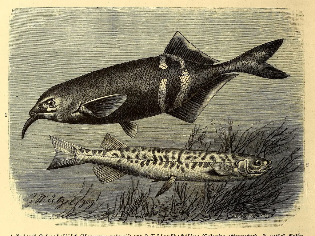 An illustration from Brehms Tierleben : allgemeine Kunde des Tierreichs : mit 1800 Abbildungen im Text, 9 Karten und 180 Tafeln in Farbendruck und Holzschnitt, 1890, leaf 368