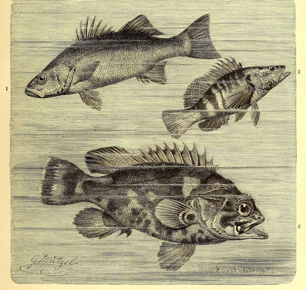 An illustration from Brehms Tierleben : allgemeine Kunde des Tierreichs : mit 1800 Abbildungen im Text, 9 Karten und 180 Tafeln in Farbendruck und Holzschnitt, 1890, leaf 63