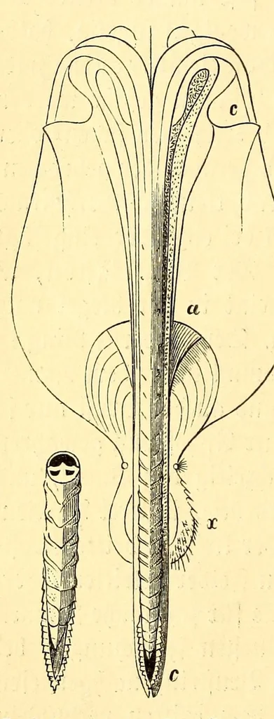 An illustration from Brehms Tierleben : allgemeine Kunde des Tierreichs : mit 1800 Abbildungen im Text, 9 Karten und 180 Tafeln in Farbendruck und Holzschnitt, 1890, leaf 276