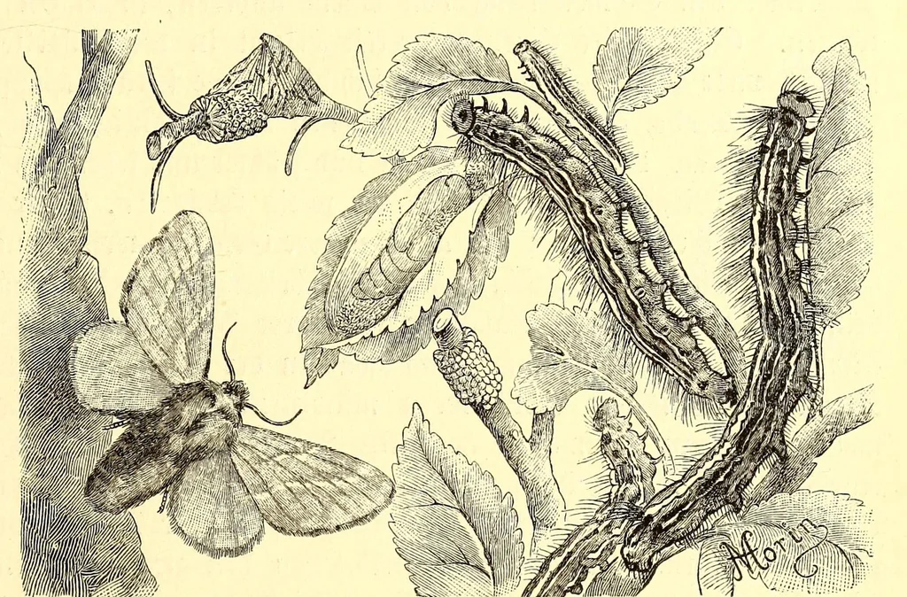 An illustration from Brehms Tierleben : allgemeine Kunde des Tierreichs : mit 1800 Abbildungen im Text, 9 Karten und 180 Tafeln in Farbendruck und Holzschnitt, 1890, leaf 495