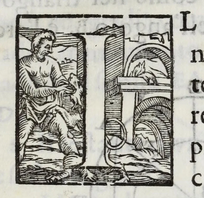 An illustration from Breue compendio di fortificatione moderna, 1639, leaf 17