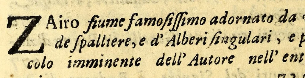 An illustration from Breue, e succinta relatione del viaggio nel regno di Congo nell' Africa meridionale,, 1692, leaf 570