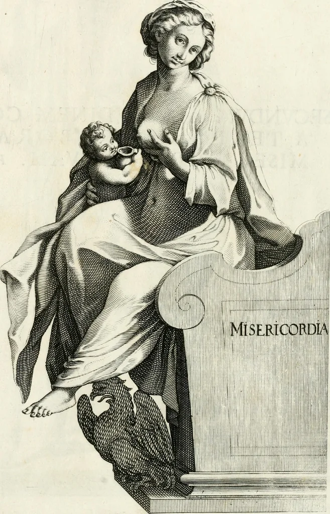 An illustration from Breue racconto della trasportatione del corpo di Papa Paolo V. dalla basilica di S. Pietro à quella di S. Maria Maggiore : con l'oratione recitata nelle sue esequie, & alcuni versi posti nell'apparato, 1623, leaf 48