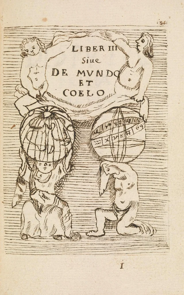 An illustration from Breve compendium philosophiae [manuscript], 1652, leaf 147