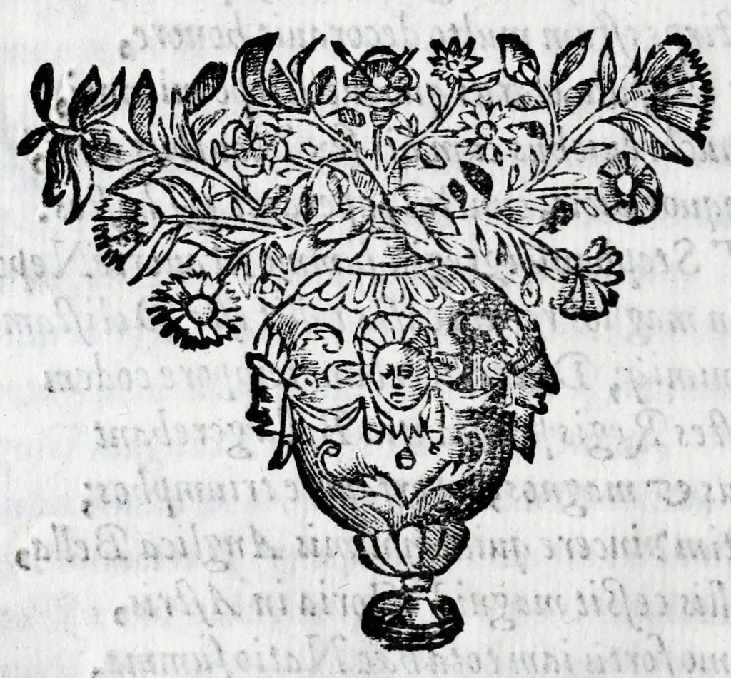 An illustration from Breve compendium nationis gloriosae linguae Illyricae : in quo breuiter origo ipsius nationis ostenditur, extensio eius copiosa, reges fidei catholicae totius Dalmatiae, Bosnae, Seruiae atque Rassiae, quos habuit : in fine vero sub vmbra aquilae magnarum alarum Respublica Ragusina feliciter quomodo moratur ..., 1638, leaf 80