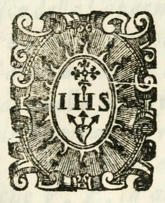 An illustration from Breve relatione delle solennissime feste, apparati, et allegrezze fatte nella città di Milano per la canonizatione de' santi Ignatio Loyola fondatore della Compagnia di Giesv e Francesco Sauerio, suo compagno, 1622, leaf 5