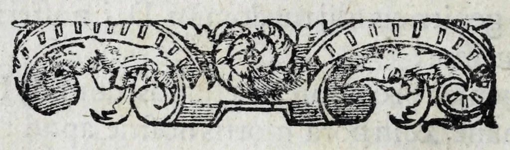 An illustration from Brevi, bolle, et indvlgenze concesse da diversi pontefici et altri prelati di Santa Chiesa alli devoti christiani della Compagnia del Santissimo Rosario, 1591, leaf 2