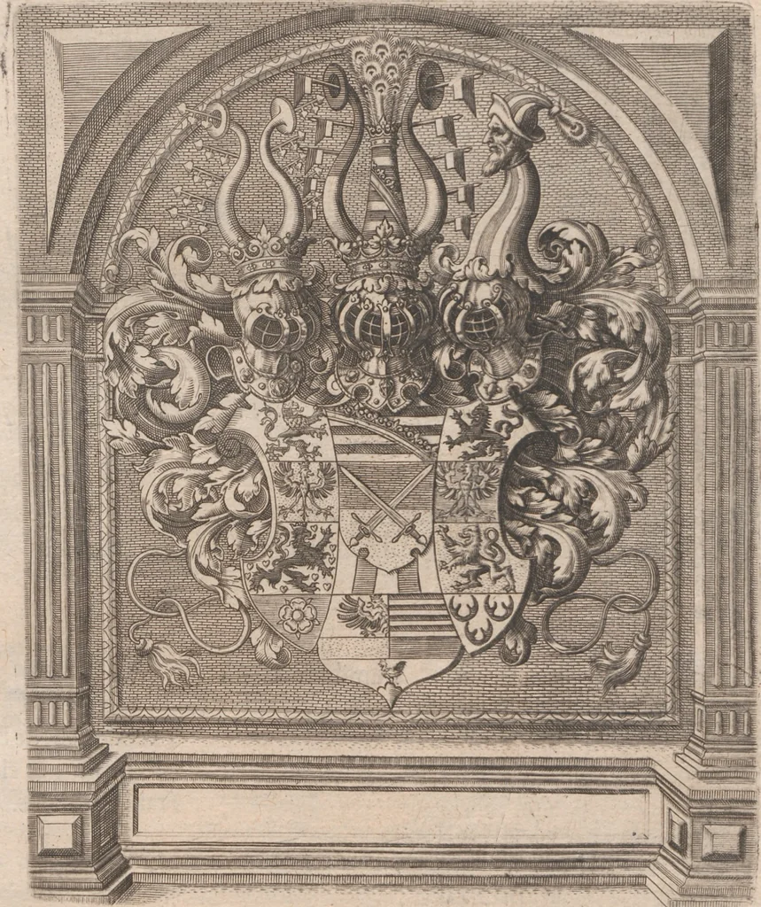 An illustration from Brevis narratio eorum quae in Florida Americae provincia Gallis acciderunt ... : quae est secunda pars Americae. Additae figurae et incolarum eicones ibidem ad vivum expressae, brevis item declaratio religionis, rituum, vivendique ratione ipsorum ..., 1591, leaf 2