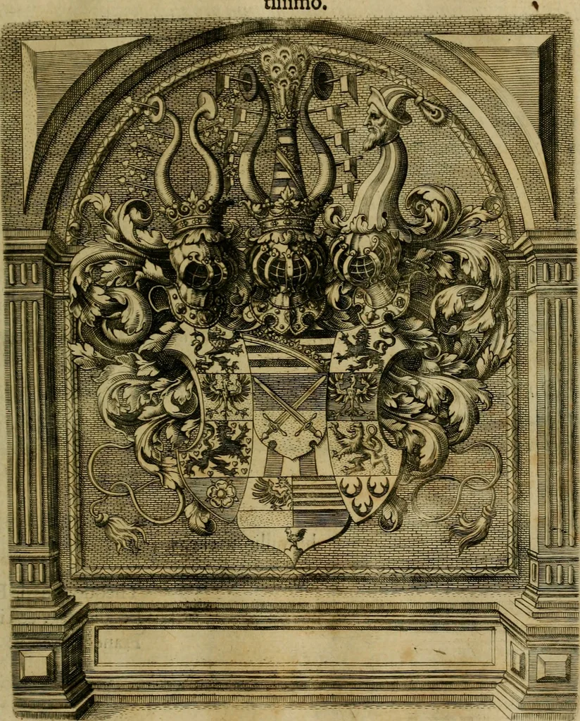 An illustration from Brevis narratio eorvm qvae in Florida Americæ provicia Gallis acciderunt : secunda in illam nauigatione, duce Renato de Laudõniere classis præfecto, anno MDLXIIII, qvae est secvnda pars Americæ : additæ figuræ & incolarum eicones ibidem ad vivu expressæ, brevis item declaratio religionis, rituum, vivendique ratione ipsorum, 1591, leaf 118