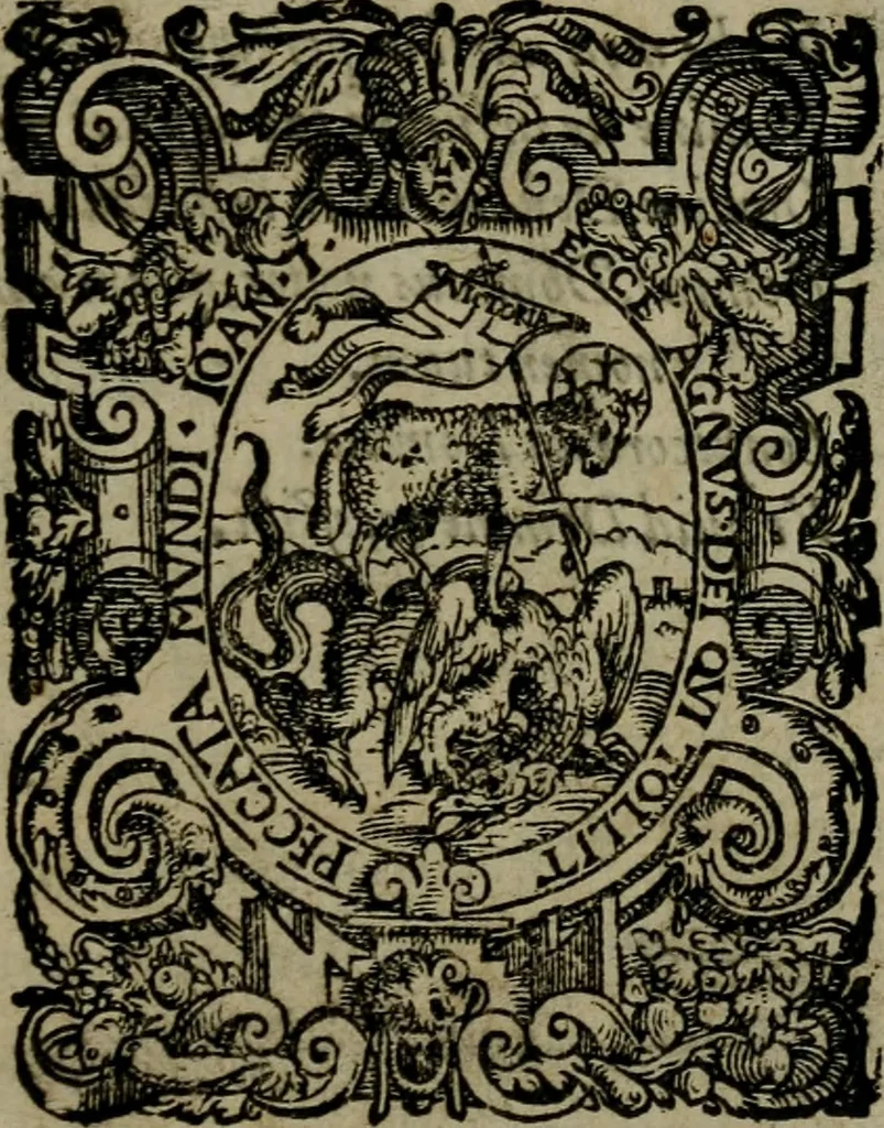 An illustration from Brevis & perspicua explicatio Psalmorum Dauidis. Decas prima [-quinta], 1567, leaf 4