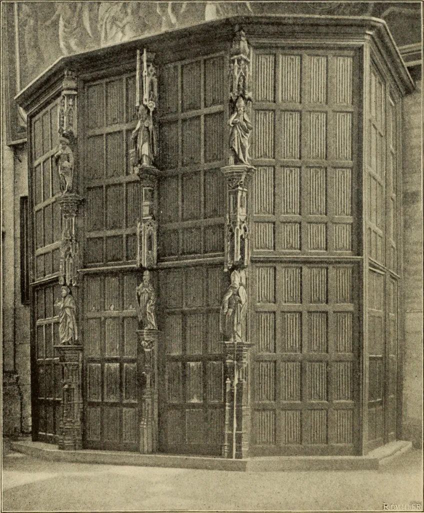 An illustration from Brügge und Ypern, 1900, leaf 101