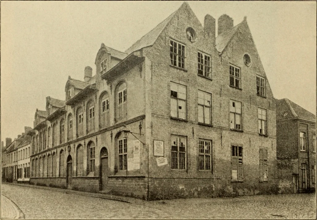 An illustration from Brügge und Ypern, 1900, leaf 105