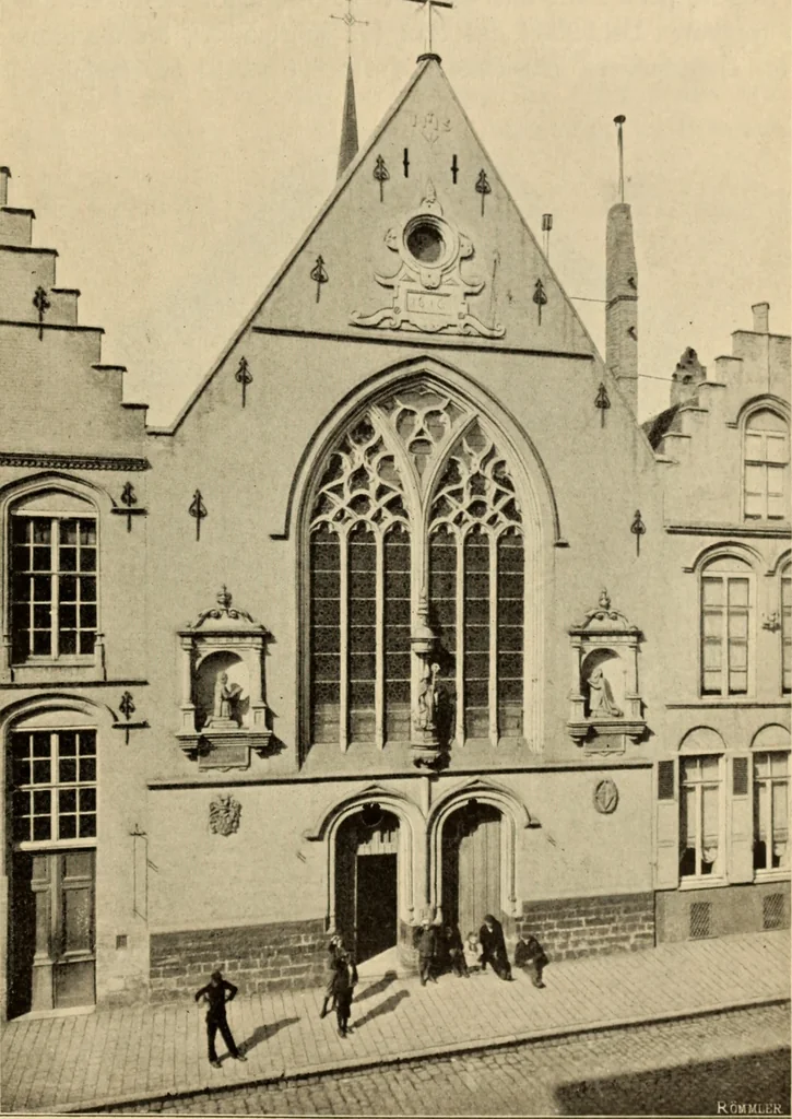 An illustration from Brügge und Ypern, 1900, leaf 110