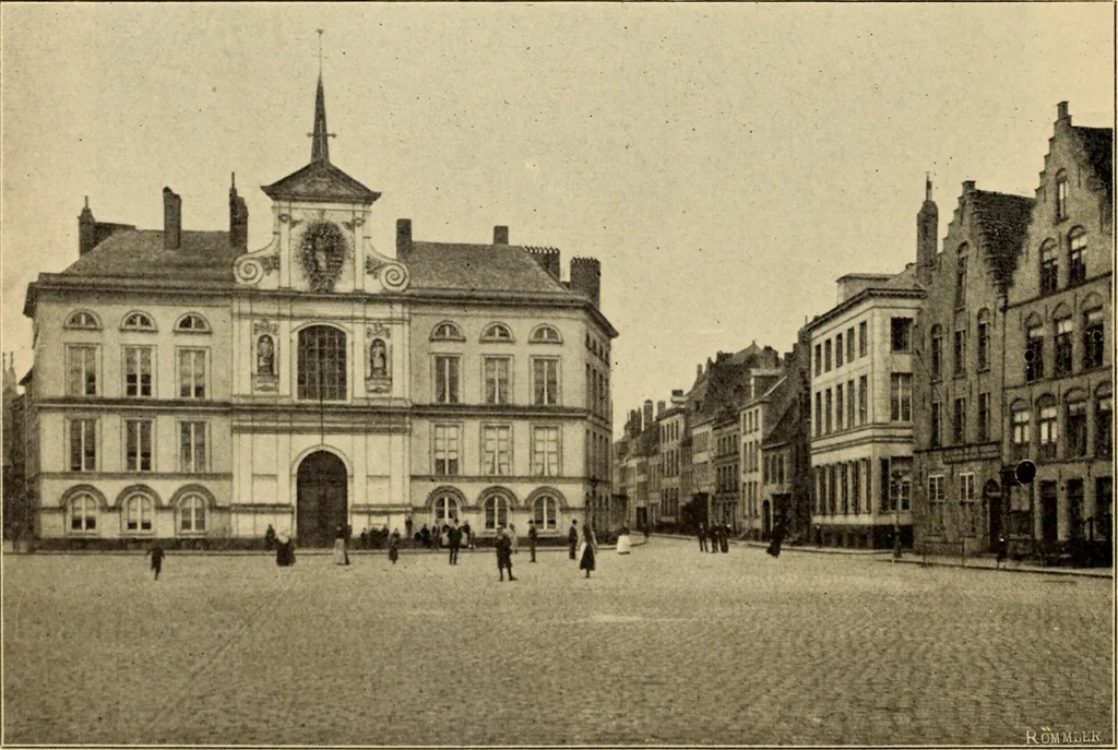 An illustration from Brügge und Ypern, 1900, leaf 117