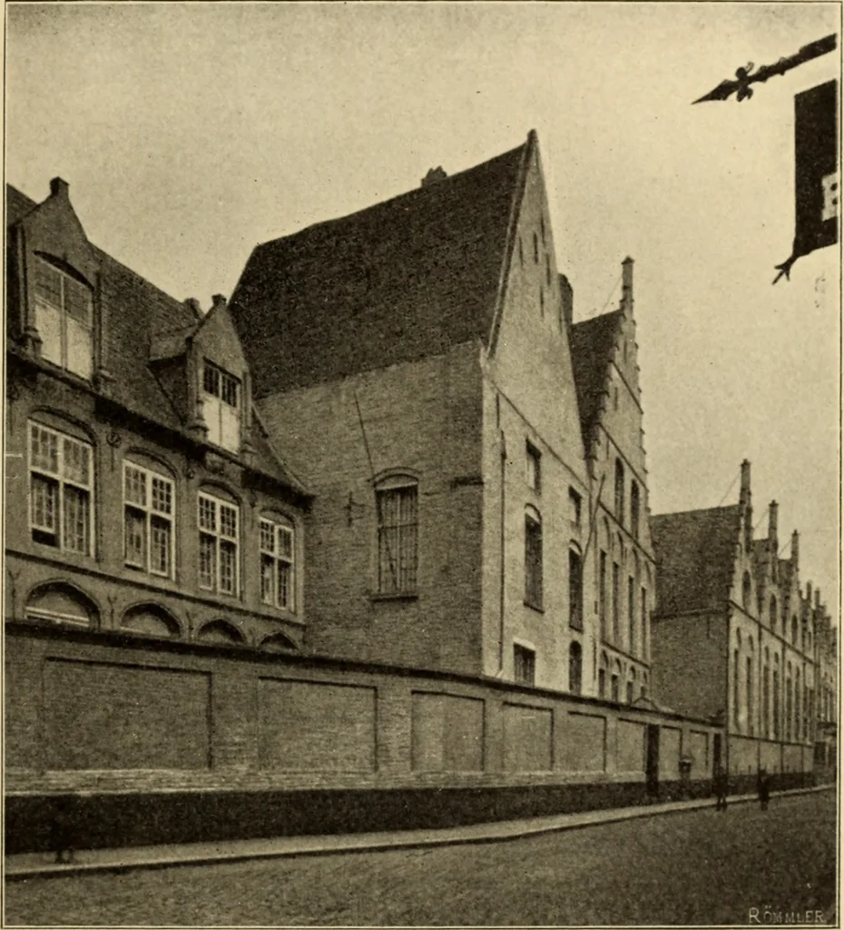 An illustration from Brügge und Ypern, 1900, leaf 118