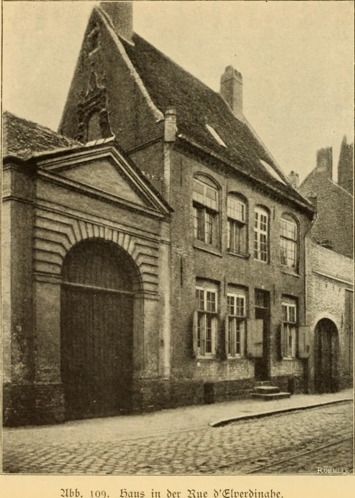 An illustration from Brügge und Ypern, 1900, leaf 120