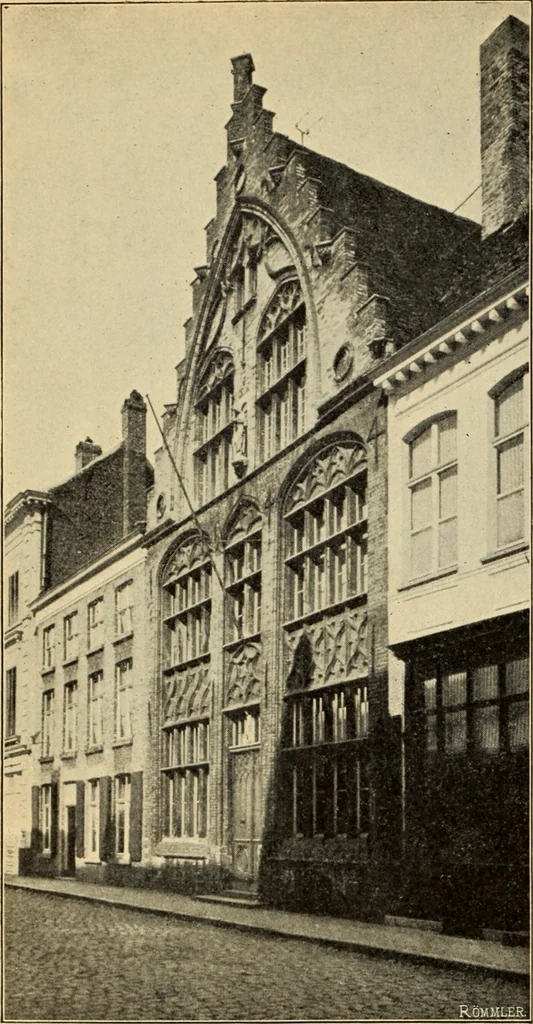 An illustration from Brügge und Ypern, 1900, leaf 121