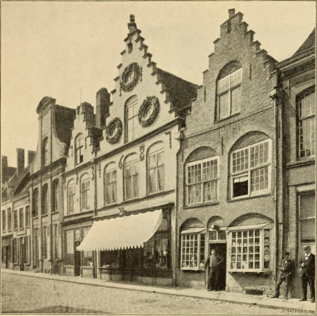 An illustration from Brügge und Ypern, 1900, leaf 122
