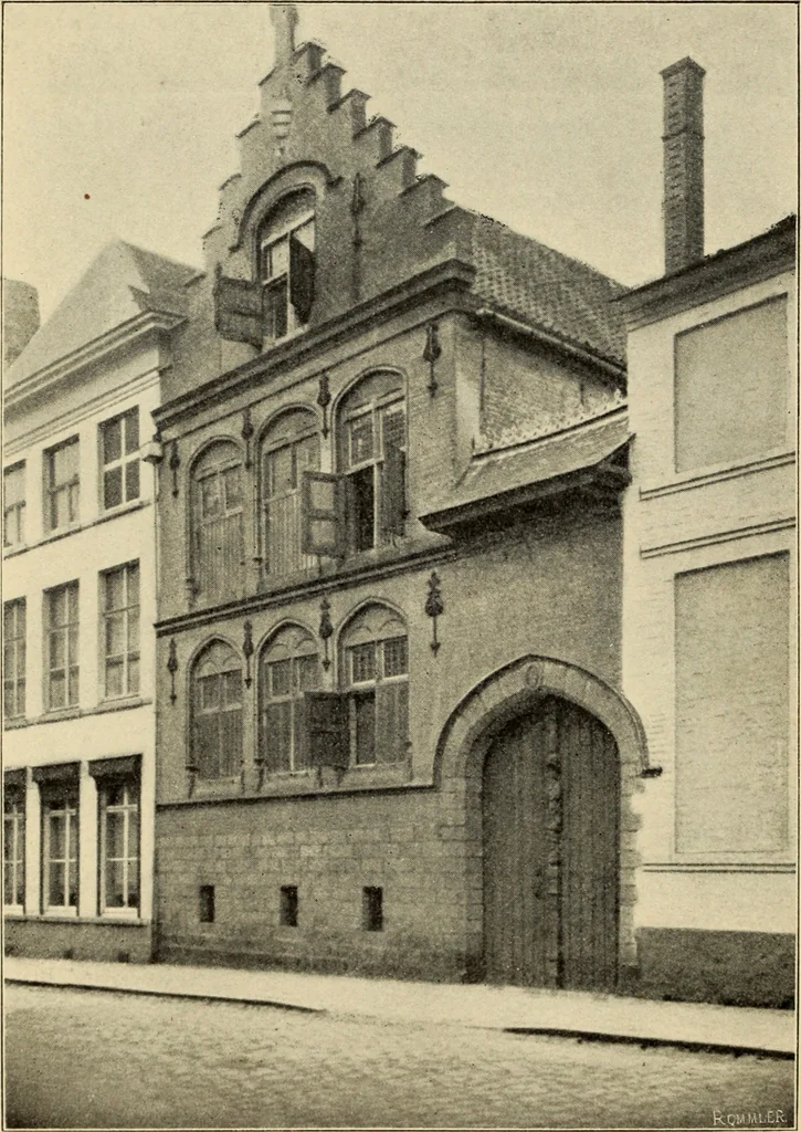 An illustration from Brügge und Ypern, 1900, leaf 123