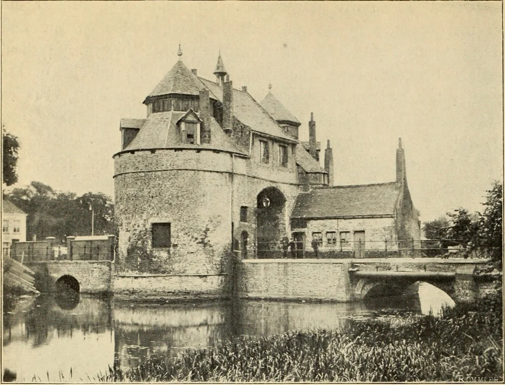An illustration from Brügge und Ypern, 1900, leaf 17