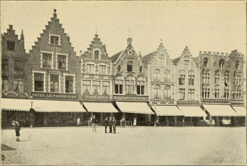 An illustration from Brügge und Ypern, 1900, leaf 21