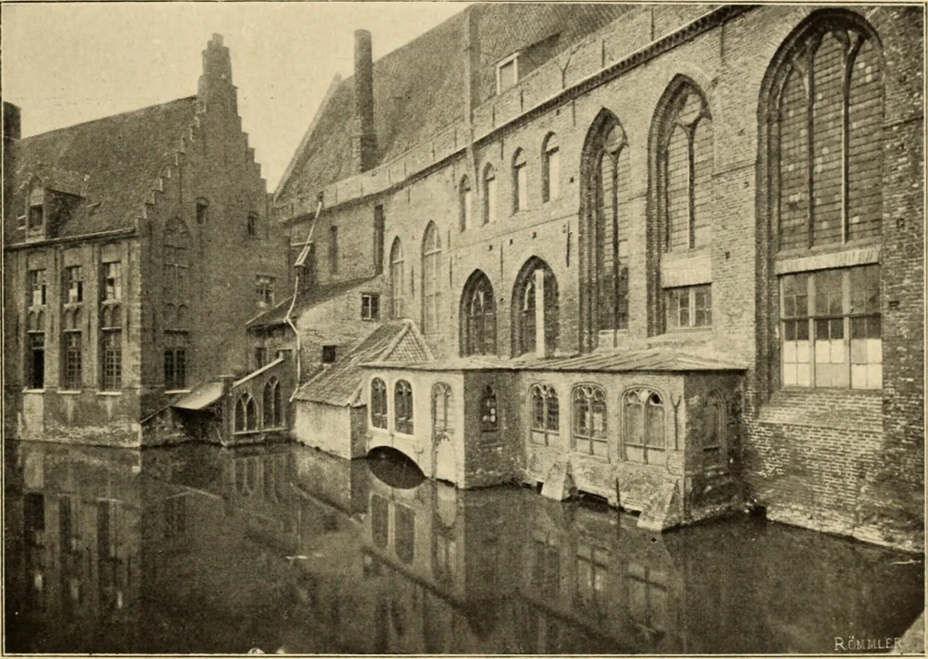 An illustration from Brügge und Ypern, 1900, leaf 34