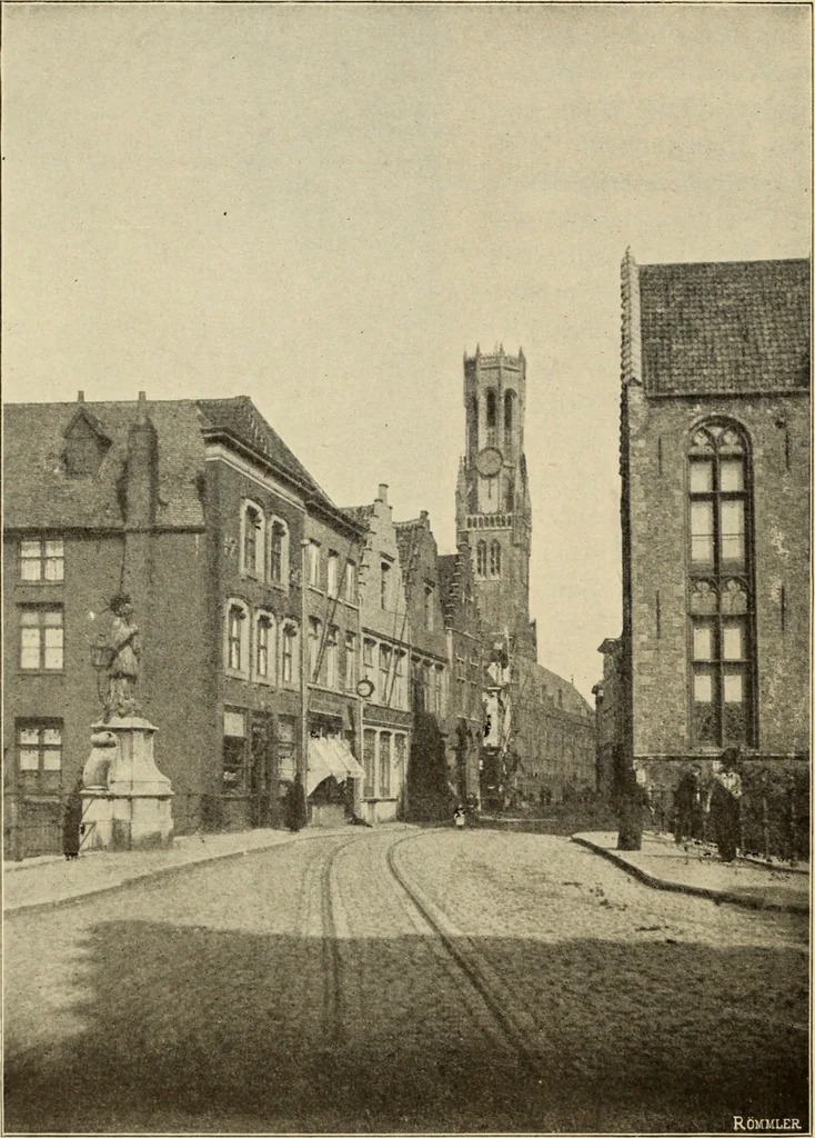 An illustration from Brügge und Ypern, 1900, leaf 45