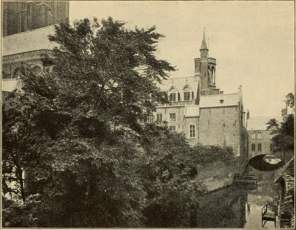 An illustration from Brügge und Ypern, 1900, leaf 49