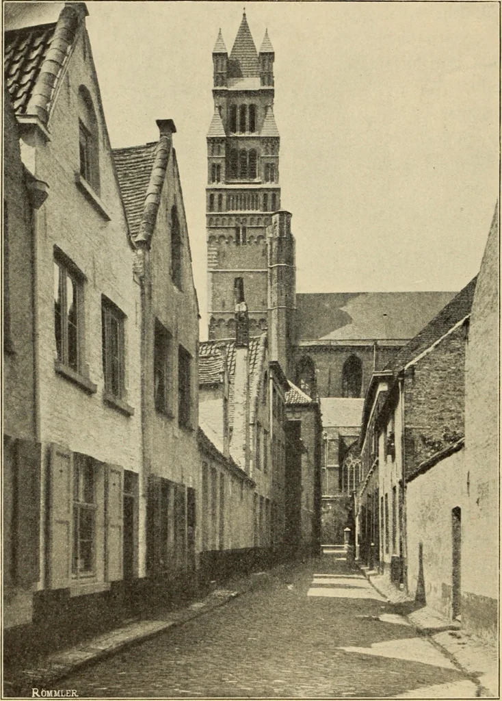An illustration from Brügge und Ypern, 1900, leaf 51