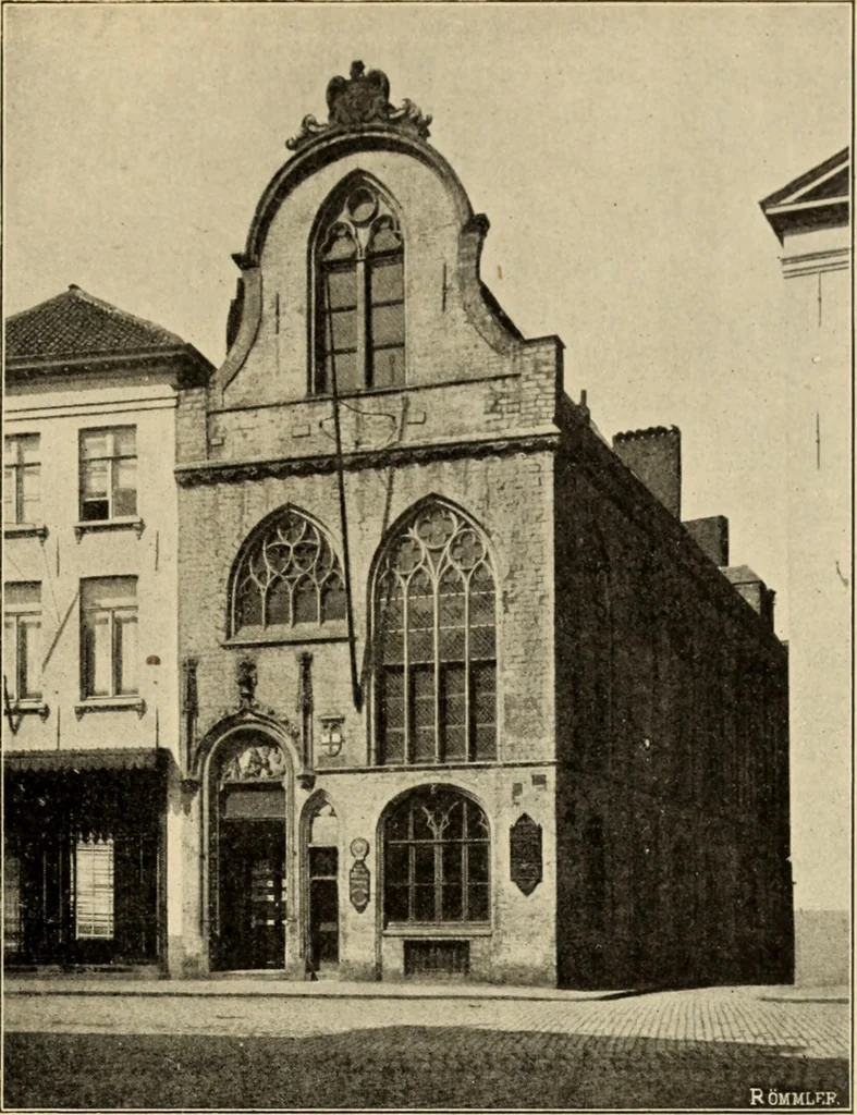 An illustration from Brügge und Ypern, 1900, leaf 60