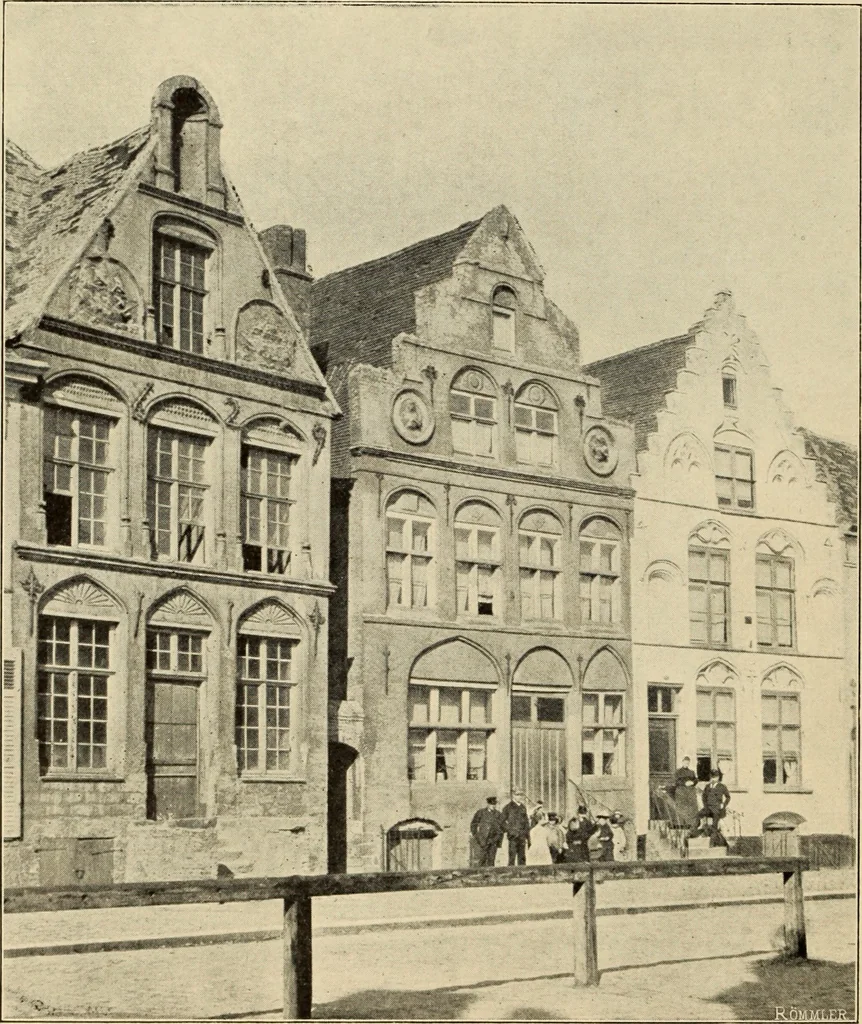 An illustration from Brügge und Ypern, 1900, leaf 81
