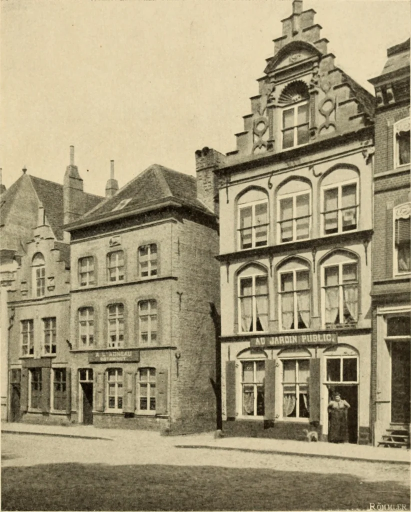 An illustration from Brügge und Ypern, 1900, leaf 82
