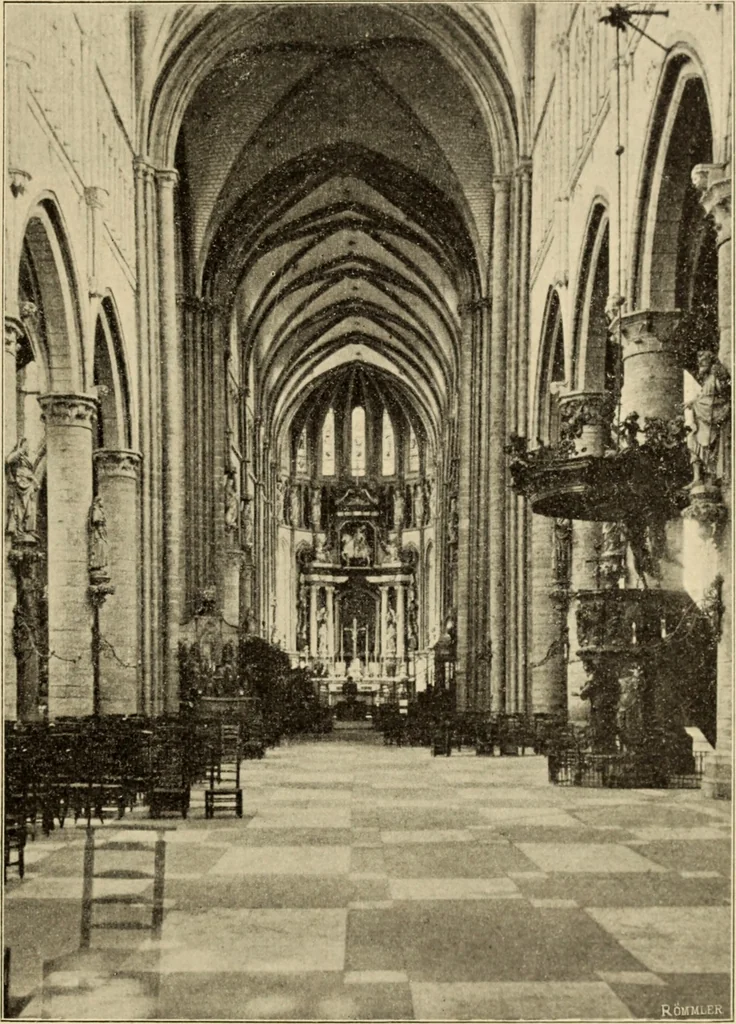 An illustration from Brügge und Ypern, 1900, leaf 96