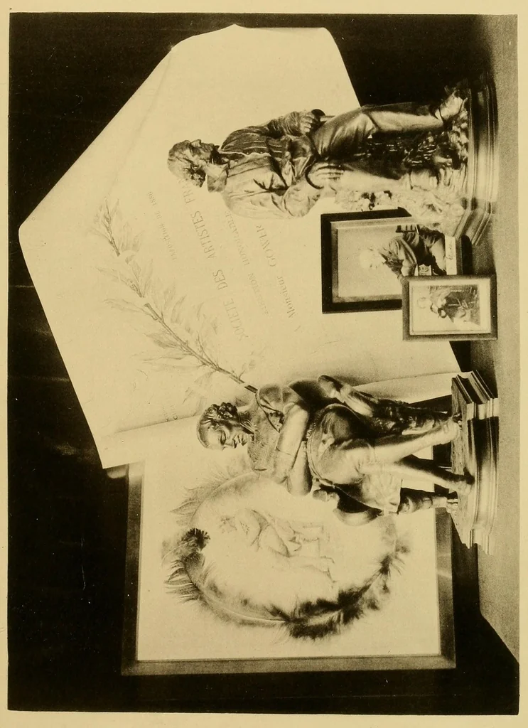 An illustration from "Bric à brac", or, Some photoprints illustrating art objects at Gower Lodge, Windsor, 1888, leaf 71
