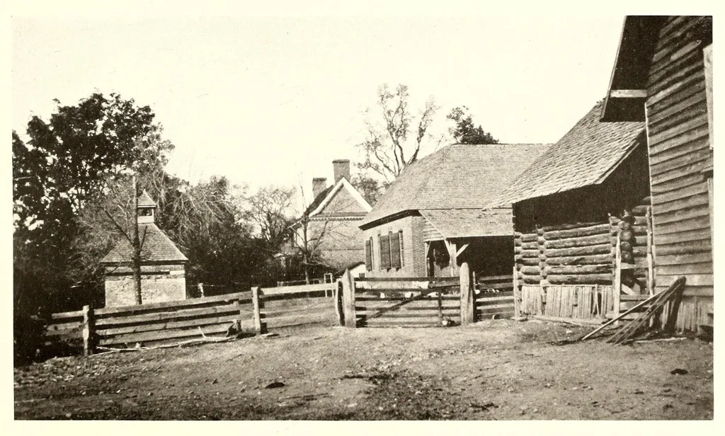 An illustration from Brick architecture of the colonial period in Maryland & Virginia, 1919, leaf 219