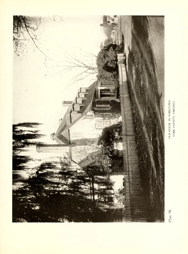An illustration from Brick architecture of the colonial period in Maryland & Virginia, 1919, leaf 235