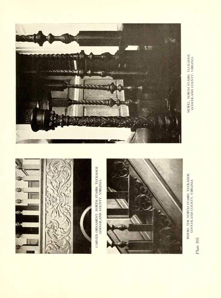 An illustration from Brick architecture of the colonial period in Maryland & Virginia, 1919, leaf 249