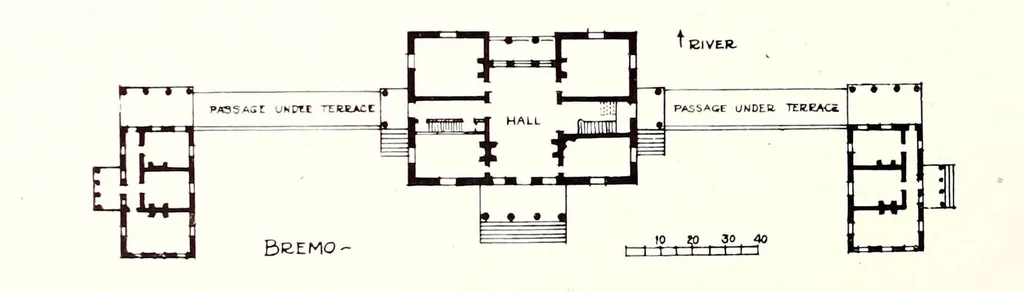 An illustration from Brick architecture of the colonial period in Maryland & Virginia, 1919, leaf 30