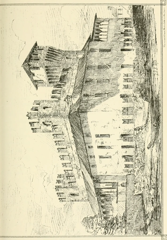 An illustration from Brick and marble in the middle ages: notes of tours in the north of Italy, 1874, leaf 104